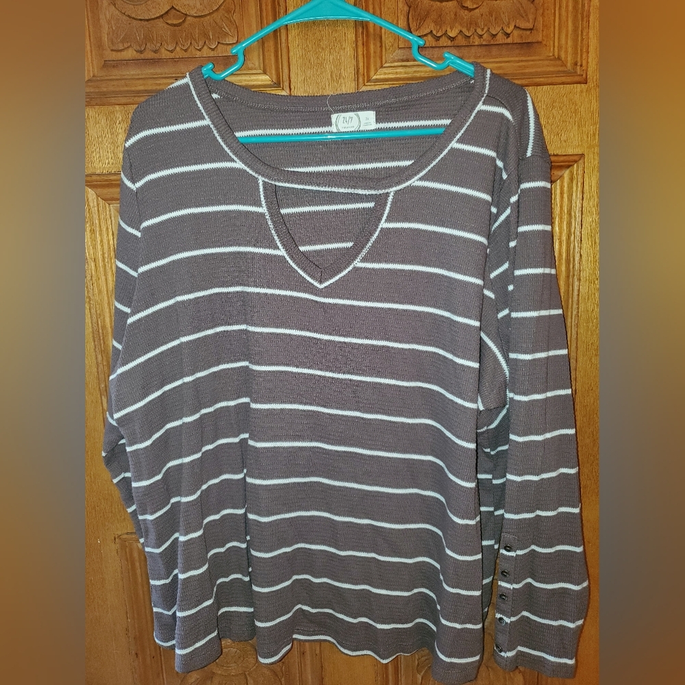Maurices long sleeve top size 2x